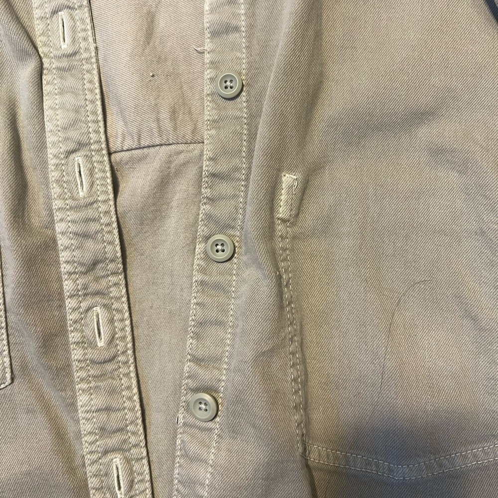 American Eagle Outfitters Khaki Utility Jacket - Picture 4 of 9